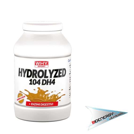 Why-Hydrolyzed 104 DH4  900 Gr Cookies and cream  